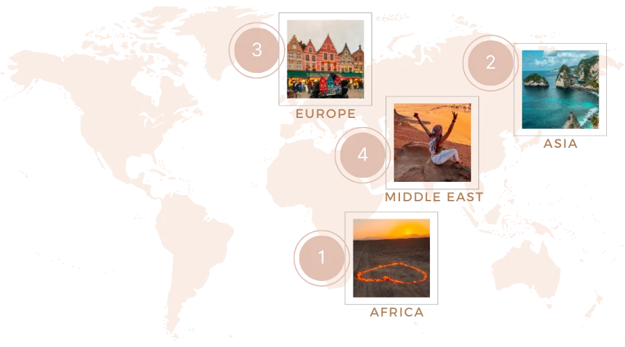Continents Map